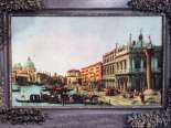Ковёр-картина 0,58х0,88 Тебриз «Венеция» 13.AP