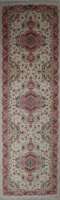 Ковёр 0,92х3,00 Tabriz Setorang BENAM 232120 500000 уз шерсть+шёлк осн. хлопок cream/pink Иран